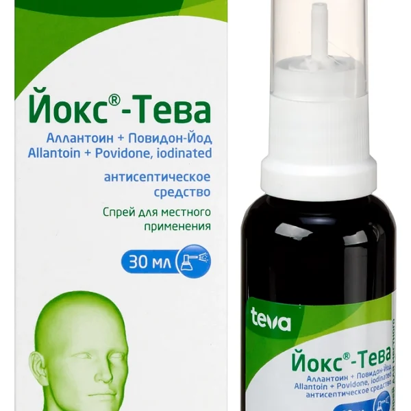 Йокс-тева спрей для местного применения 30 мл