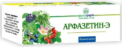 Сбор арфазетин-э 2,5 гр 20 шт. фильтр-пакеты