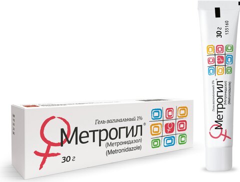 Метрогил гель вагинальный 30г