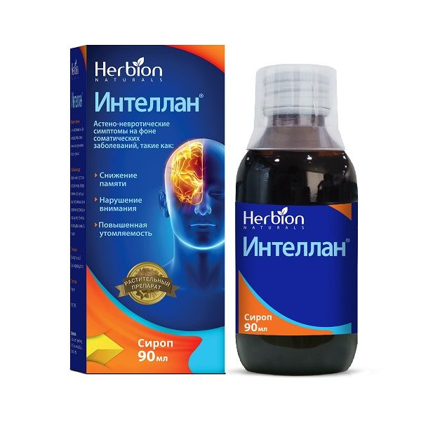 Интеллан, сироп, 90 мл, 1 шт.
